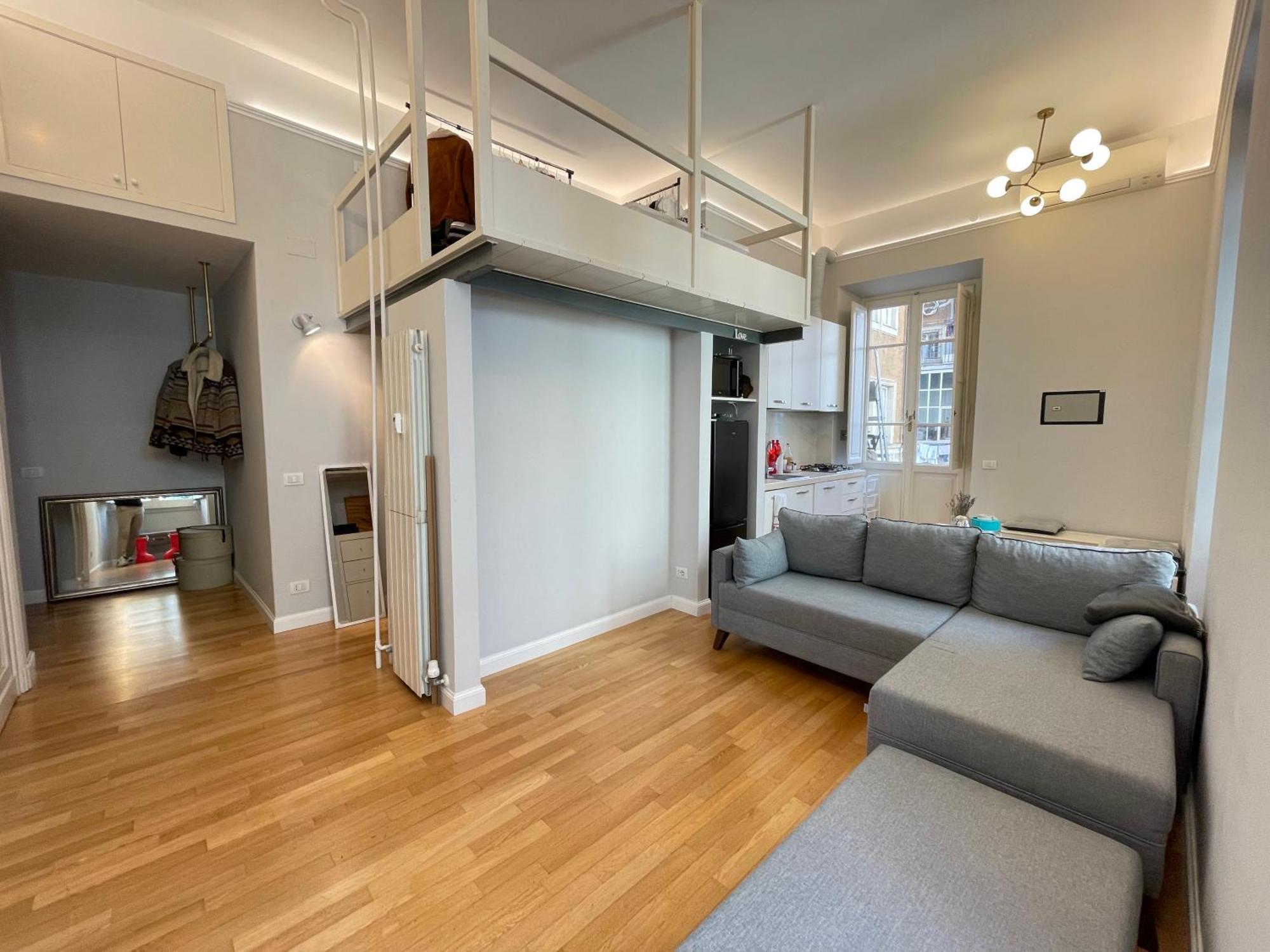 Borghese & Piazza Del Popolo - Loft 3px - Center - Air Conditioning *